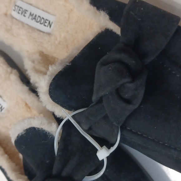 Steve Madden Chart black women's Mules $100 NEW - Picture 2 of 6